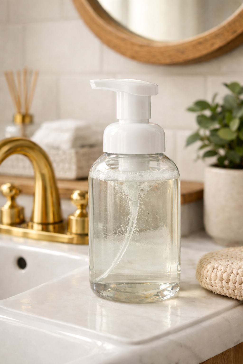 DIY Foaming Hand Soap (Simple, Refillable, and Smells So Good)